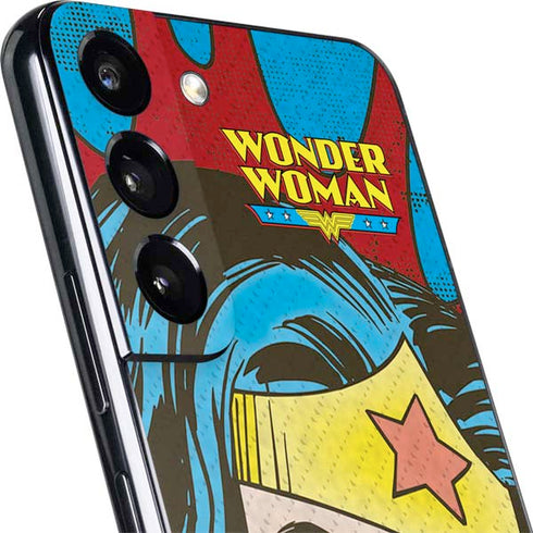 DC Comics Wonder Woman Vintage Profile Galaxy S22 Skin